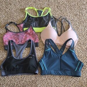 Sports Bra Bundle of 5. Champion & Avia
